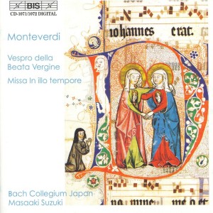 Album Monteverdi: Missa In Illo Tempore / Vespro Della Beata Vergine / Magnificat (Ii) A 6 Voci from Bach Collegium Japan Chorus