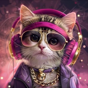 Ultimate Reiki的專輯Purring Rhythms: Hip Hop Tunes for Cats