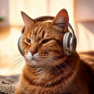 Binaural Beats Sleep Aid的專輯Playful Feline Melodies: Lofi Cat Chords