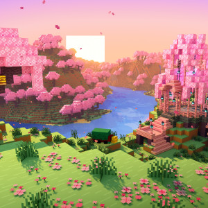 Album Minecraft Soothing Scenes: Relaxing Cherry Grove oleh Samuel Åberg