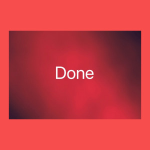 Tomxo的专辑Done