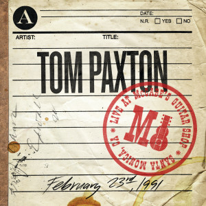 ดาวน์โหลดและฟังเพลง My Last Love Song พร้อมเนื้อเพลงจาก Tom Paxton