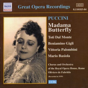 Umberto Berrettoni的專輯Puccini: Madama Butterfly (Gigli, Dal Monte) (1939)