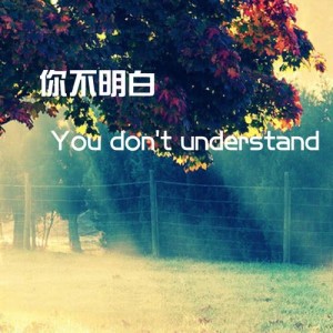 You Don't Understand dari 牟茗