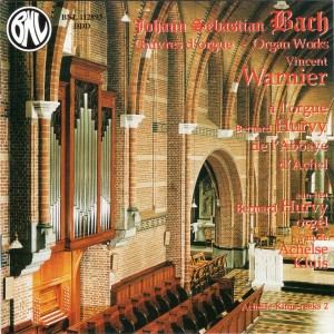 Vincent Warnier的專輯Bach: L'orgue Bernard Hurvy d l'Abbaye d'Achel