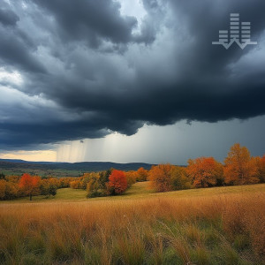 Tmsoft's White Noise Sleep Sounds的專輯End of Summer Thunder and Rain (Loopable No Fade)