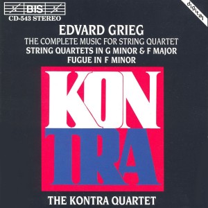 Kontra Quartet的專輯Grieg: Complete Music for String Quartet