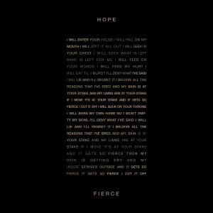 Album Fierce from Hope