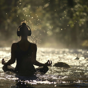 Relaxing Water Sounds的專輯Water Flow: Yoga Stream Harmony