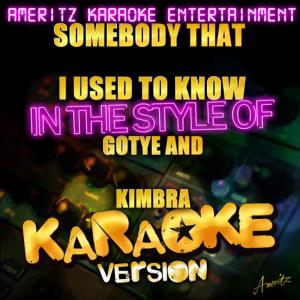 收聽Ameritz Karaoke Entertainment的Somebody That I Used to Know (In the Style of Gotye and Kimbra) (Karaoke Version)歌詞歌曲