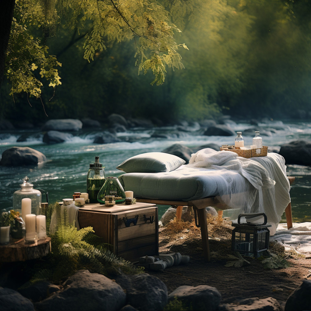 Spa Echoes Stream Calm