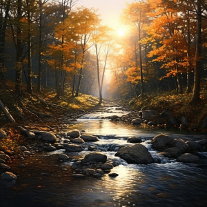 Meditation Music Solitude的專輯River's Meditative Calm: Serene Water Echoes