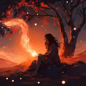 Flames of Serenity: Fire Meditation Journey