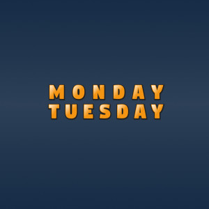 Listen to Monday Tuesday song with lyrics from Dj Ademar