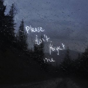 Please don't forget me