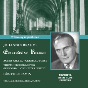 อัลบัม Brahms: Ein deutsches Requiem, Op. 45 ศิลปิน Agnes Giebel