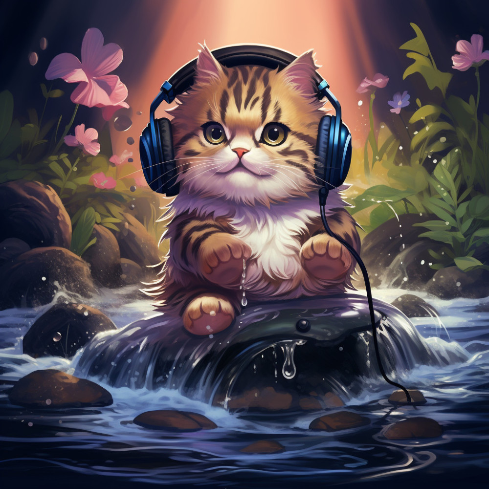 Kitten's First River Romp