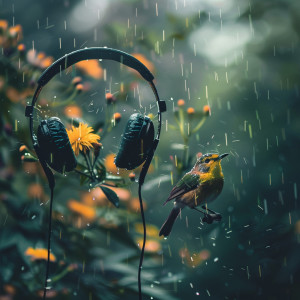 Heals My Heart的專輯Birds in Rain's Embrace: Binaural Nature Sounds - 92 88 Hz