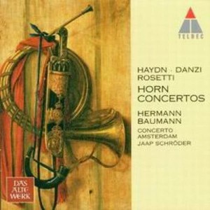 Hermann Baumann的專輯Haydn, Danzi, Rosetti : Horn Concertos