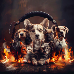 Fire Place Sounds的專輯Pets Fire Chords: Soothing Harmony