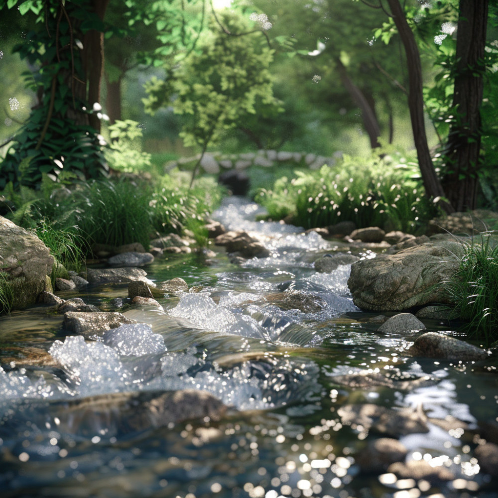 Night's Cradle by the Quiet River