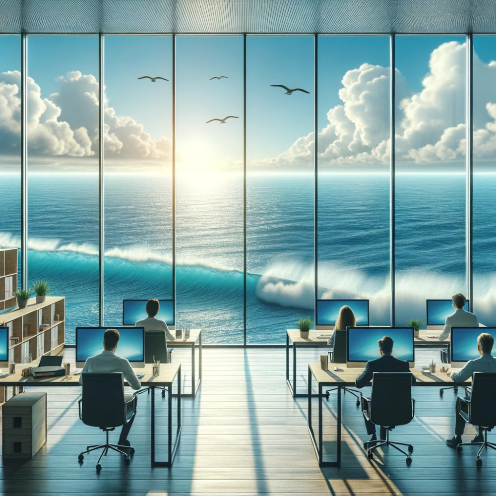 Ocean Day's Office Bliss