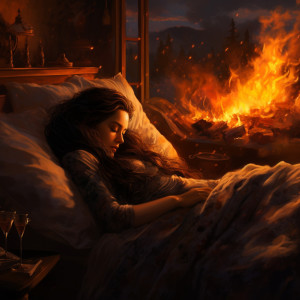 Deep Sleep Music的專輯Fire by the Night: Interlude of Peaceful Sleep Harmony