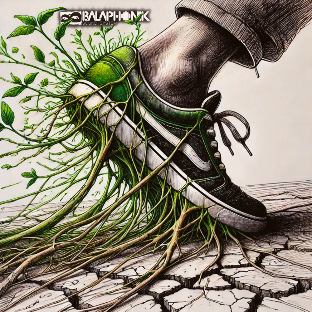 Roots kidnap your shoes