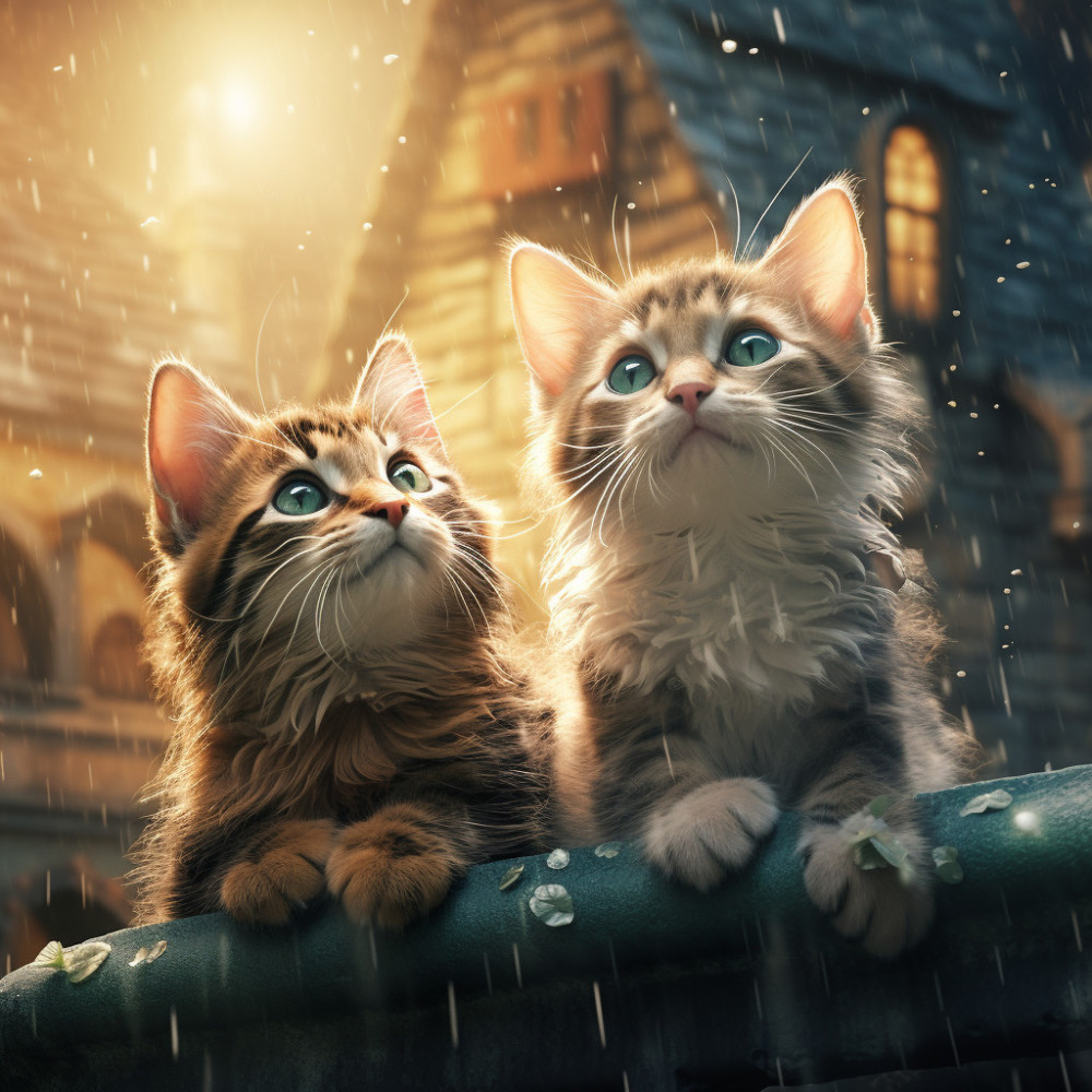 Harmony with Purring Rain