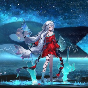 Listen to 涌潮悲歌【明日方舟斯卡蒂同人曲】造语 (完整版) song with lyrics from atoroeato
