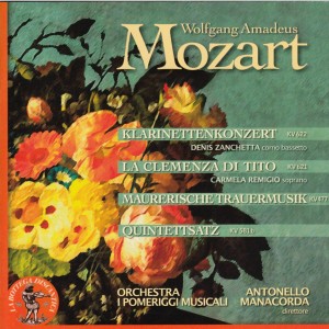 Carmela Remigio的專輯Mozart: La clemenza di Tito, Klarinettenkonzert, Maurerische Trauermusik, Quintettsatz