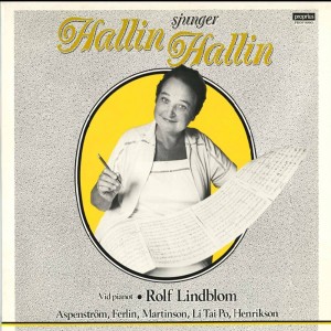 อัลบัม Hallin sjunger Hallin ศิลปิน Margareta Hallin