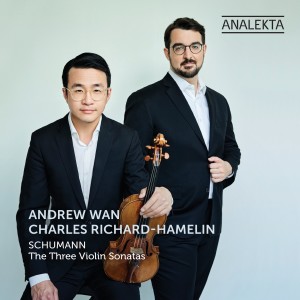 Charles Richard-Hamelin的專輯Schumann: The Three Violin Sonatas