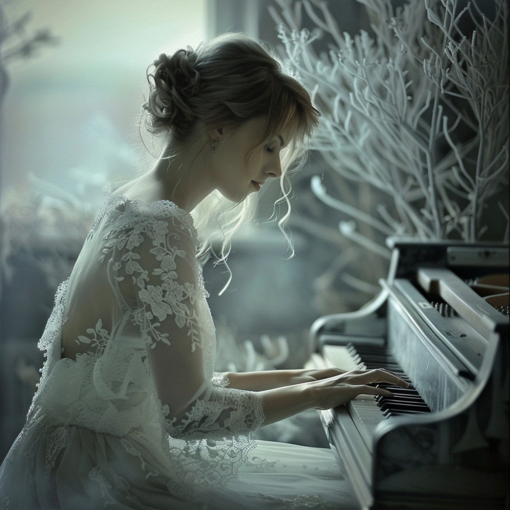 Sueño Melódico De Celebración De Piano
