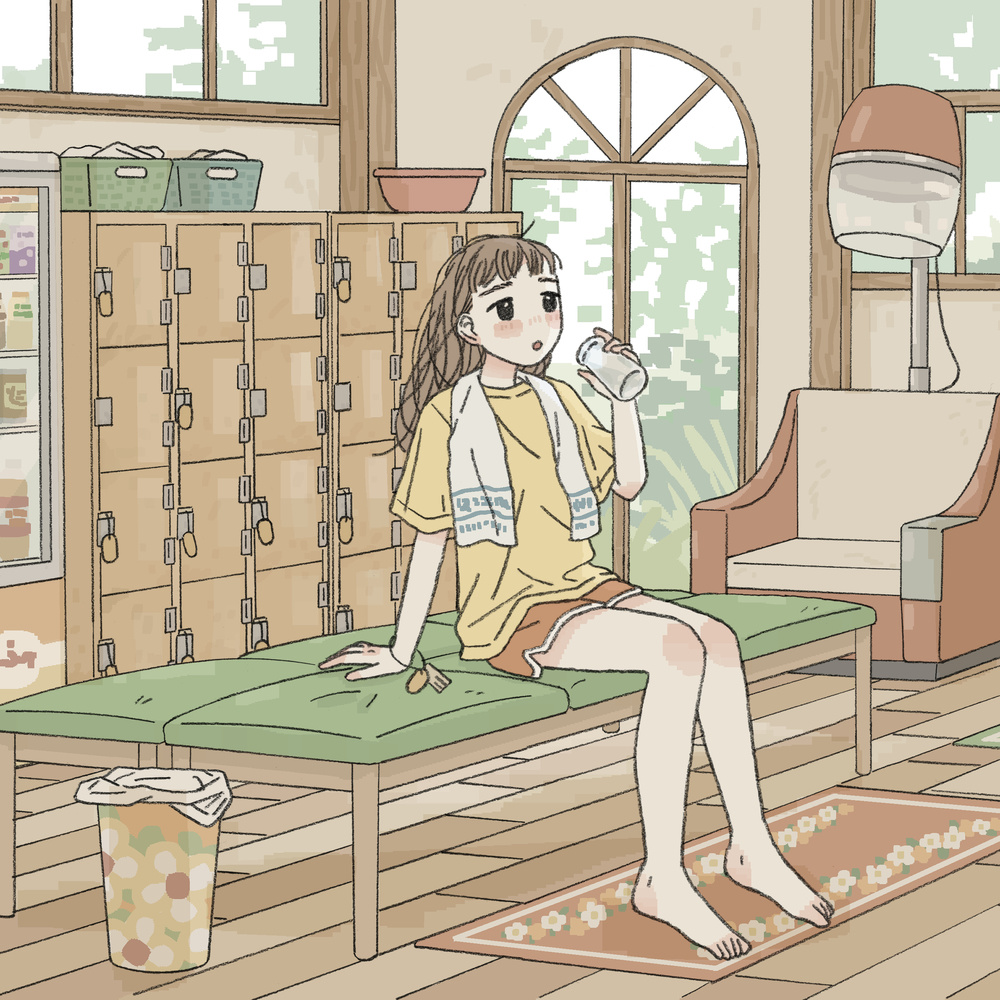 銭湯にて