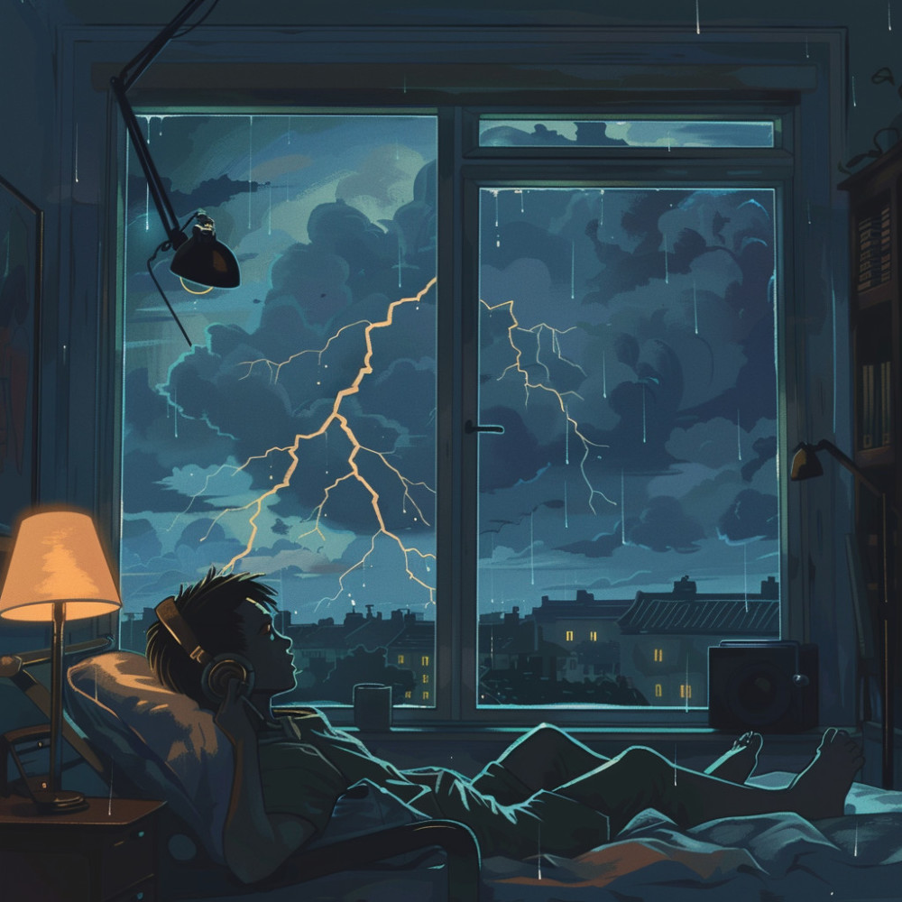 Relaxing Harmony in Thunder