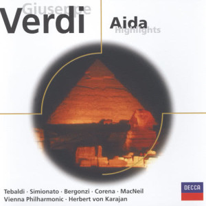 Renata Tebaldi的專輯Verdi: Aida (highlights)