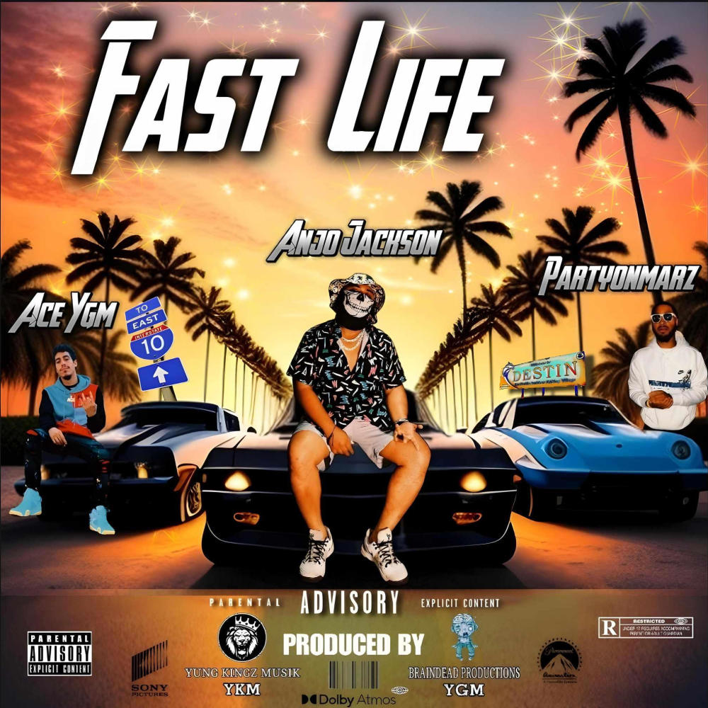 Fast Life (feat. ACE YGM & PARTYONMARZ) (Official Audio)