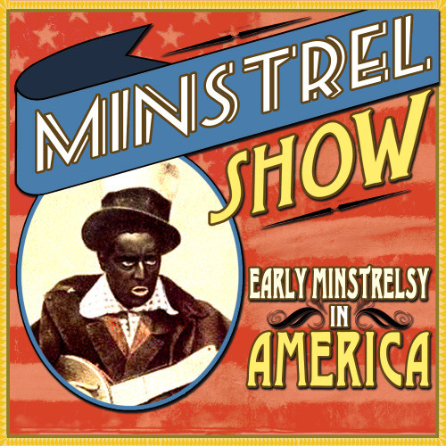 Old Time Minstrel Scene