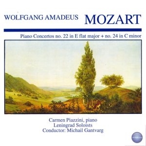 Carmen Piazzini的專輯Mozart: Concerto for Piano and Orchestra No. 22 in E Flat Major, KV 482 - Concerto for Piano and Orchestra No. 24 in C Minor, KV 491