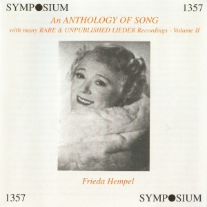 Ludwig Rellstab的專輯An Anthology of Song, Vol. 2 (1903-1935)