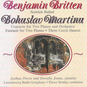 The Radio的專輯Britten: Scottish Ballad - Martinů: Concerto for 2 Pianos and Orchestra, Fantasie for 2 Pianos & 3 Czech Dances