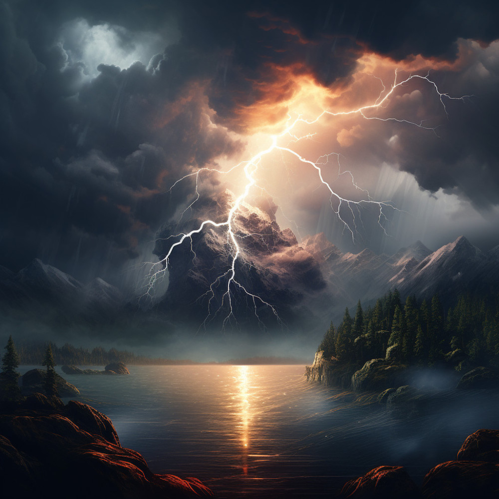 Dogs’ Serene Storm Comfort