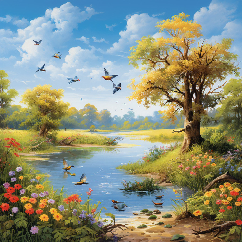 Flowing Revitalization in Binaural Harmony