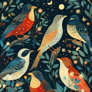 Listen to Ambient Birds Sounds, Pt. 2313 (Ambient Soundscapes with Birds Sounds to Relax) song with lyrics from Mantra para Dormir