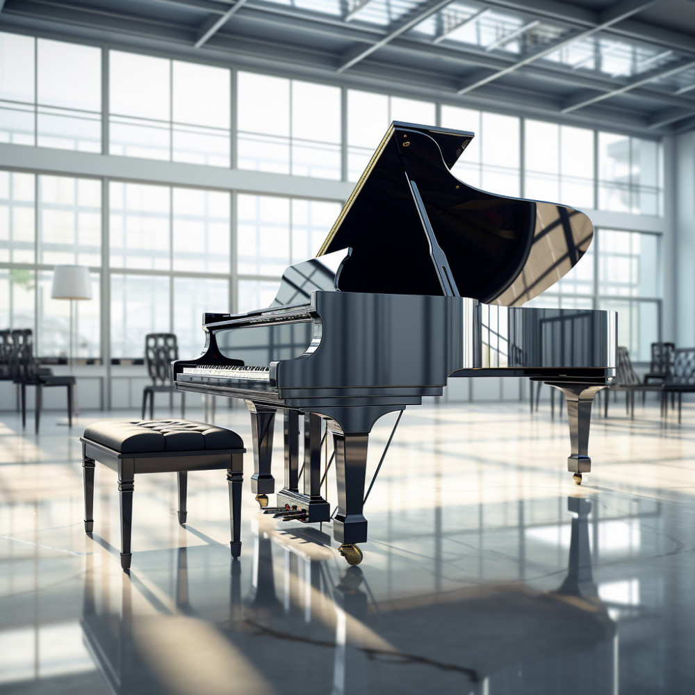 Ambient Echoes in Piano's Tune