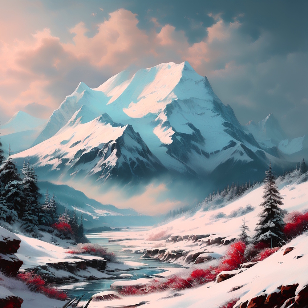 Snow On The Mountain
