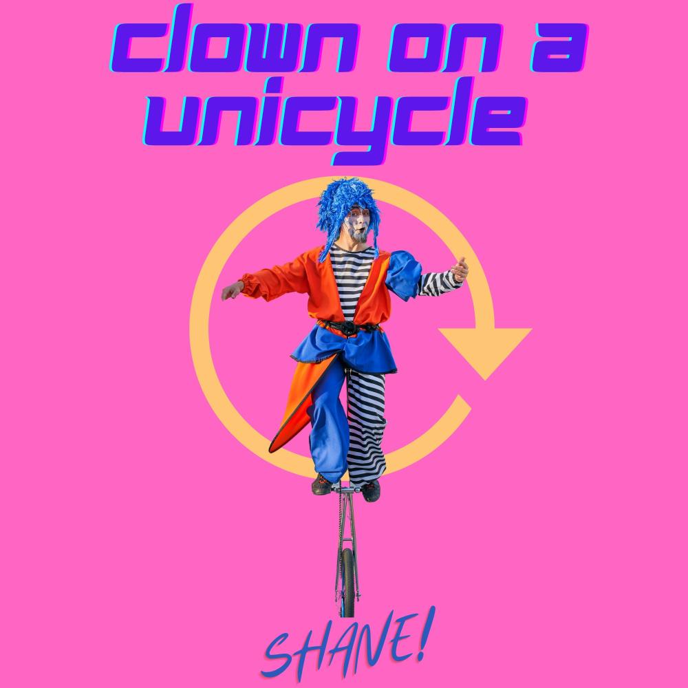 Clown On A Unicycle