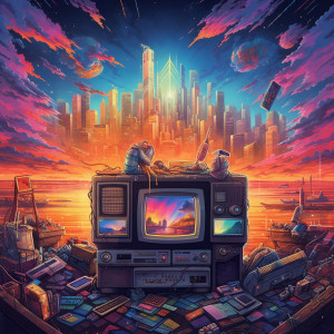 8 Bit Era的專輯Pixelated Grooves: 8-Bit Chiptune Adventure