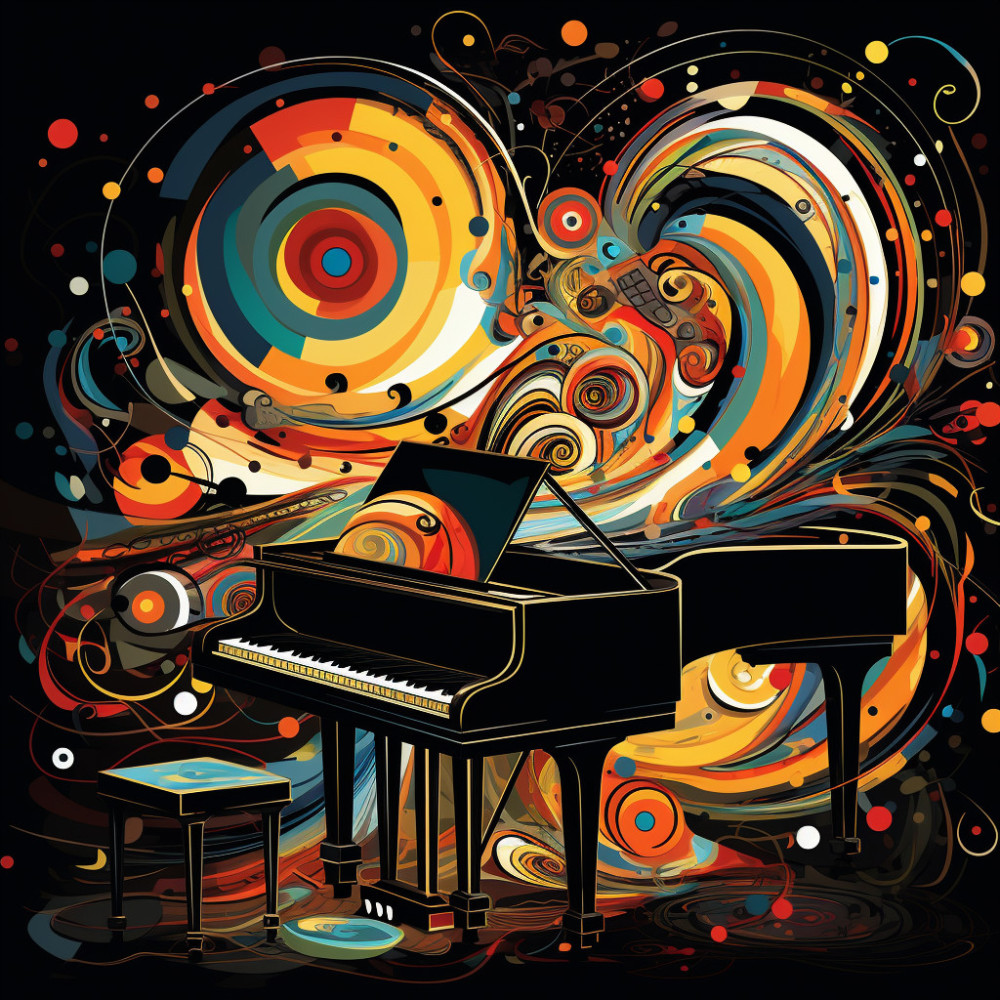 Jazz Piano Shades of Blue